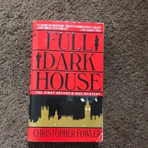 “Full Dark House” (Bryant & May Mystery) paperback novel book 1